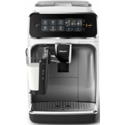 Кофемашина Philips Кофемашина Philips/ Автоматическая кофемашина Philips серии 3200 с встроенным капучинатором LatteGo, автоматическое приготовление 5 напитков. Цвет - матовый белый / серебристый, материал корпуса - пластик. Съемный резервуар для воды - 1