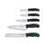 Набор ножей кухон. Victorinox Swiss Classic 6.7133.5G компл.:5предм. черный подар.коробка