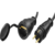 Удлинитель силовой Stayer 55026-10 3x1.5кв.мм 1розет. 10м КГ без катушки черный