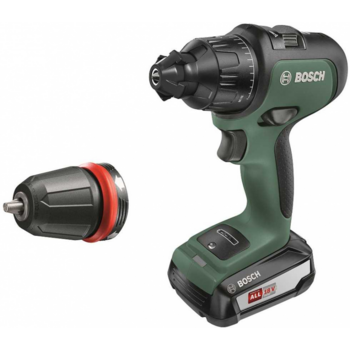 Дрель-шуруповерт Bosch AdvancedImpact 18 аккум. патрон:быстрозажимной (кейс в комплекте)