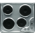 Варочная поверхность Kuchenchef KHE610X нержавеющая сталь