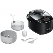 Мультиварка Bosch MUC24B64RU 5л 940Вт черный/серебристый