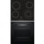 Встраиваемый комплект Bosch HBG537NB0R + PKF651B17 черный/черный