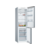 Холодильник BOSCH Serie 4, VitaFresh, Full NoFrost, Габариты 186x60x66, Общий пол. объем: 324 (х:237, м:87), Под нержавеющую сталь, Утопленные ручки во всю высоту, Multi Airflow, Зона свежести VitaFresh, LED освещение сверху, Полки EasyAccess, Класс энерг
