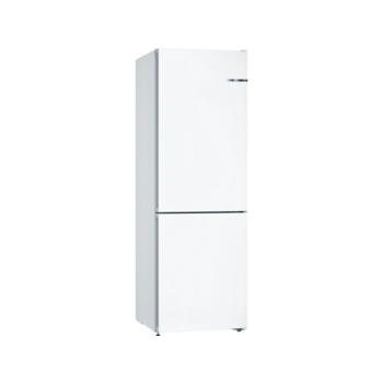 Холодильник BOSCH Serie 4, VitaFresh, Full NoFrost, Габариты 186x60x66, Общий пол. объем: 324 (х:237, м:87),Белый, Утопленные ручки во всю высоту, Multi Airflow, Зона свежести VitaFresh, LED освещение сверху, Полки EasyAccess, Класс энергоэффективности A