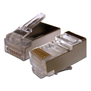 Коннектор Lanmaster (TWT-PL45/S-8P8C-6T) FTP кат.6 RJ45 (упак.:100шт)