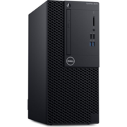 Персональный компьютер Dell OptiPlex 3070 Dell Optiplex 3070 MT Intel Core i3 9100(3.6Ghz)/8192MB/SSD 256GB/DVDrw/Int:Intel UHD Graphics 630/war 1y/7.93kg/black/W10Pro