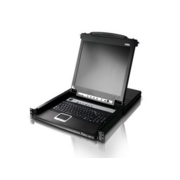 КВМ переключатель ATEN 19" 1-Local/Remote Share Access 16-Port Multi-Interface Cat 5 Dual Rail LCD KVM over IP switch