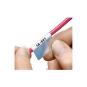 Этикетка Hyperline WMBL-25X33-A4L-WH 33x25мм x25мм полиэстр (упак:64шт) для лазерных принтеров белый