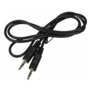 Кабель аудио Ningbo Jack 3.5 (m)/Jack 3.5 (m) 1м. черный (JAAC002-1)