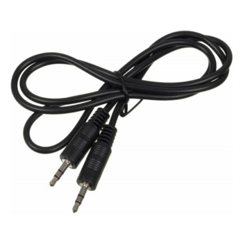 Кабель аудио Ningbo Jack 3.5 (m)/Jack 3.5 (m) 1м. черный (JAAC002-1)