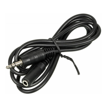 Кабель аудио Ningbo JAAC003-1 Jack 3.5 (m)/Jack 3.5 (f) 1м. черный