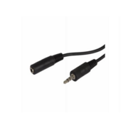 Кабель аудио Ningbo Jack 3.5 (m)/Jack 3.5 (f) 2м. черный (JAAC003-2)