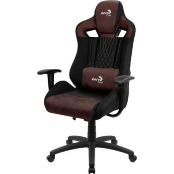 Кресло игровое Aerocool Earl AC180 Burgundy Red черный/красный сиденье черный/красный крестов.