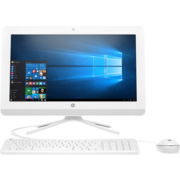 Моноблок HP 20-c435ur 19.5" Full HD i3 7130U (2.7)/8Gb/1Tb 7.2k/HDG620/CR/Windows 10/GbitEth/WiFi/BT/65W/клавиатура/мышь/Cam/белый 1920x1080