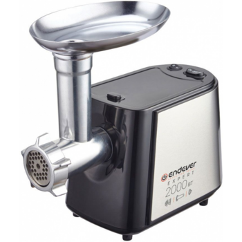 Мясорубка Endever Sigma 55 2000Вт серебристый/черный