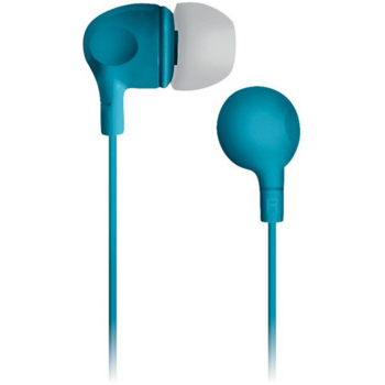 Наушники вкладыши BBK EP-1105S 1.2м бирюзовый проводные в ушной раковине (EP-1105S (TU))