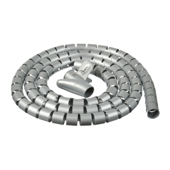 Кабельный органайзер Buro BHP CG252S Spiral Hose 25x2000mm Silver