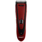 Машинка для стрижки Scarlett SC-HC63C69 красный/черный 8Вт (насадок в компл:1шт)