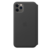 Apple iPhone 11 Pro Max Leather Folio - Black, Кожанный чехол Folio для Iphone 11 Pro Max черного цвета