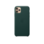 Apple iPhone 11 Pro Max Leather Case - Forest Green, Кожанный чехол для Iphone 11 Pro Max цвета зеленый лес