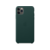 Apple iPhone 11 Pro Max Leather Case - Forest Green, Кожанный чехол для Iphone 11 Pro Max цвета зеленый лес