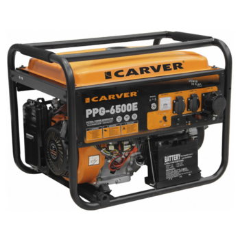 Генератор Carver PPG- 6500E 5.5кВт
