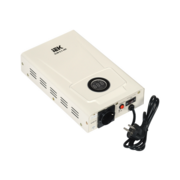 Стабилизатор напряжения IEK Slim 0.5кВА однофазный белый (IVS22-1-D05-09)