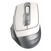 Мышь A4Tech Fstyler FG35 серебристый/белый оптическая 2000dpi беспров. USB 6but (FG35 SILVER)