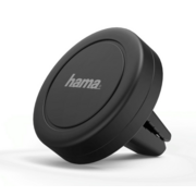 Держатель Hama Magnet Vent магнитный черный для смартфонов (00188301)