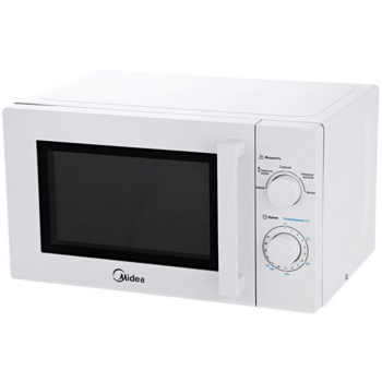 Отдельностоящая микроволновая печь Midea Отдельностоящая микроволновая печь Midea/ Отдельностоящая микроволновая печь Midea, объем 20 л, механическое управление, таймер, 5 уровней мощности, подсветка, размораживание, поворотный стол, цвет белый