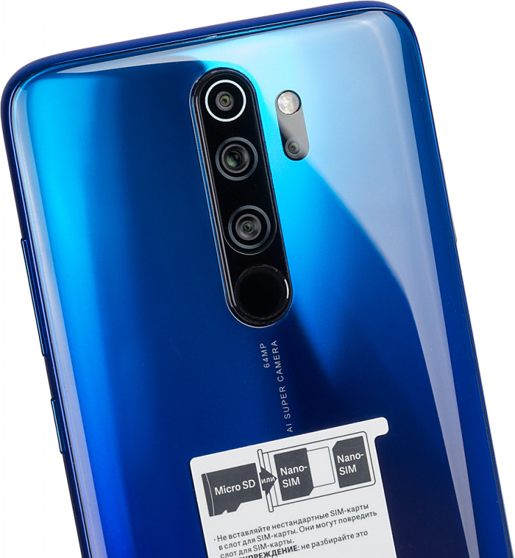 Xiaomi note 8 pro blue