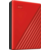 Внешние HDD Внешние HDD/ Portable HDD 4TB WD My Passport (Red), USB 3.2 Gen1, 107x75x19mm, 210g /12 мес./