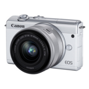 Фотоаппарат Canon EOS M200 белый 24.1Mpix 3" 4K WiFi 15-45 IS STM LP-E12 (с объективом)