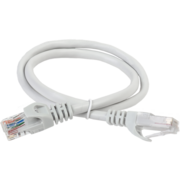 Патч-корд ITK PC01-C5EU-05M-G UTP RJ-45 вил.-вилка RJ-45 кат.5E 0.5м серый ПВХ (уп.:1шт)