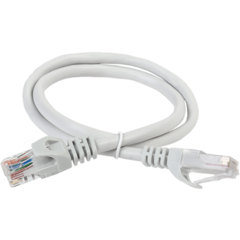 Патч-корд ITK Generica PC01-C5EU-2M-G UTP RJ-45 вил.-вилка RJ-45 кат.5E 2м серый ПВХ (уп.:1шт)
