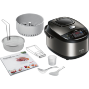 Мультиварка Bosch MUC48B68RU 1200Вт серебристый/черный