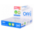Ластик Deli EH03110 Offi 60x24x12мм ПВХ белый индивидуальная картонная упаковка