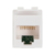 Модуль Hyperline KJ8-8P8C-C5E-180-WH информ. KeystoneRJ45 кат.5E UTP бел. (упак.:1шт)