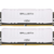 Модуль памяти CRUCIAL Ballistix Gaming DDR4 Общий объём памяти 32Гб Module capacity 16Гб Количество 2 2666 МГц Множитель частоты шины 16 1.35 В белый BL2K16G26C16U4W