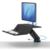 Подставка Fellowes Lotus RT Sit-Stand Workstation черный