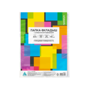Папка-вкладыш Бюрократ Премиум 013BGPREM глянцевые A4+ 40мкм (упак.:100шт)