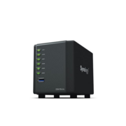 Synology DS419slim Сетевое хранилище 4BAY NO HDD USB3 Ready-to-go Marvell Armada 385 88F6820 2x Наличие USB 3.0 2xRJ45 512 Мб DDR3L