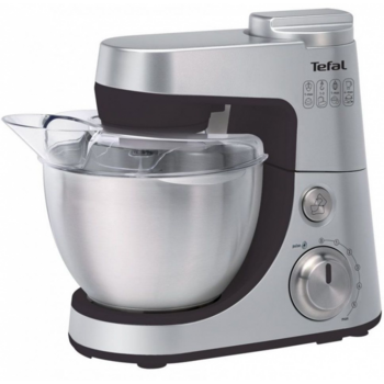 Кухонная машина Tefal QB408D38 планетар.вращ. 900Вт серебристый