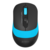 Мышь A4Tech Fstyler FG10S черный/синий оптическая 2000dpi silent беспров. USB для ноутбука 4but (FG10S BLUE)