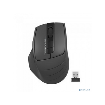 Мышь A4Tech Fstyler FG30S серый оптическая 2000dpi silent беспров. USB 6but (FG30S GREY)