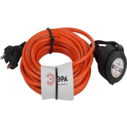 Удлинитель силовой Эра UPx-1-2x1-10m-IP44 (Б0046805) 2x1.0кв.мм 1розет. 10м ПВС 10A без катушки оранжевый