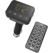Автомобильный FM-модулятор Ritmix FMT-B200 черный MicroSD USB PDU (80000765)