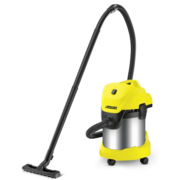 Строительный пылесос Karcher WD 3 Premium 1000Вт (уборка: сухая/сбор воды) желтый