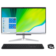 Моноблок Acer Aspire C22-963 21.5" Full HD i3 1005 G1 (1.2)/8Gb/SSD256Gb/UHDG/Windows 10 Home/GbitEth/WiFi/BT/65W/клавиатура/мышь/серебристый 1920x1080